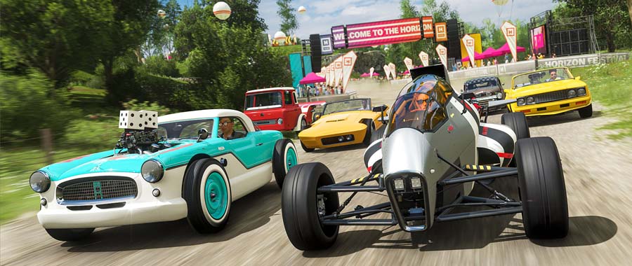 The Official Picture of Forza Horizon 4.