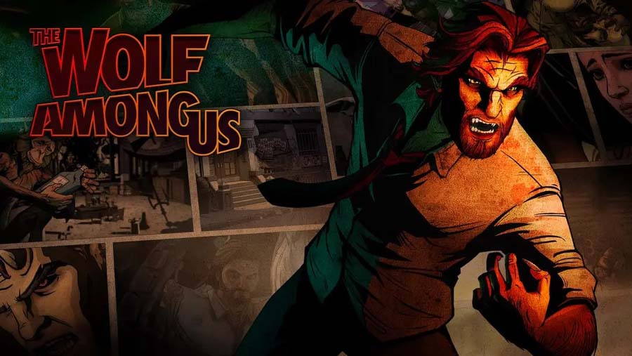 A picture of The Wolf Among Us, one of the Werewolf games for Android.