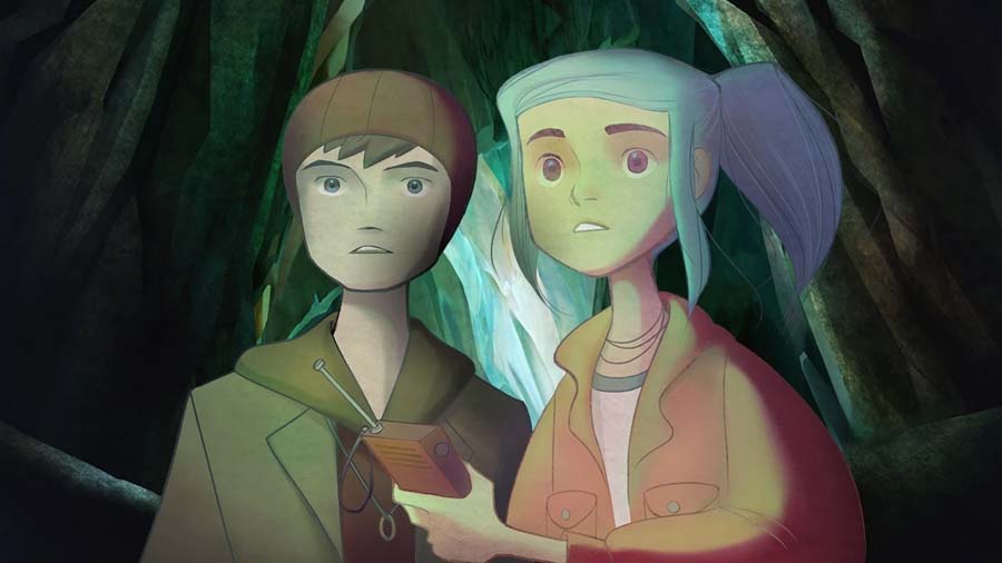 A picture of Oxenfree, one of the best Werewolf games for Chromebook.