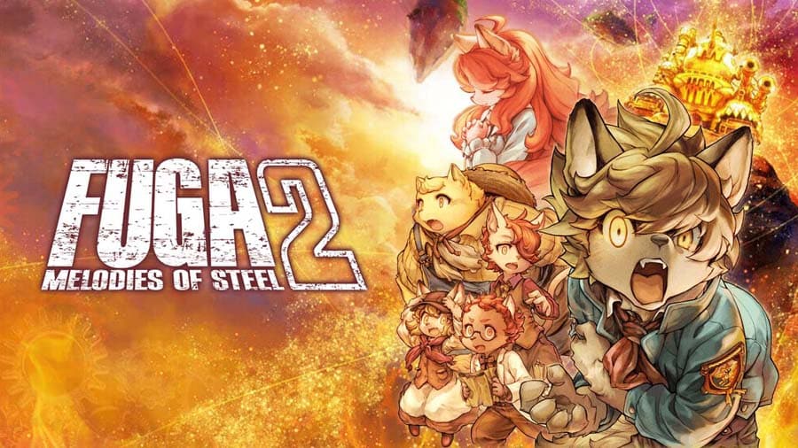 The official cover of Fuga: Melodies of Steel, one of the best Werewolf games for PS5.