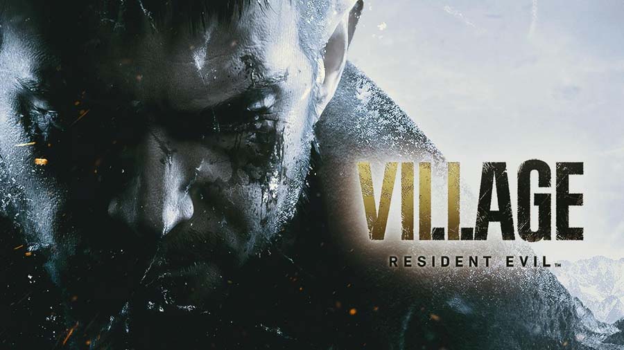 A wallpaper of Resident Evil Village, one of the Werewolf games for Xbox.