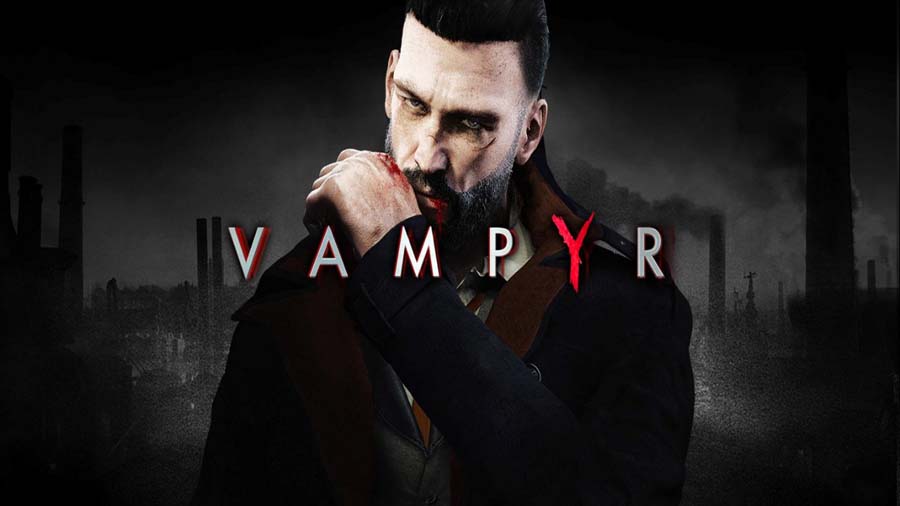 A wallpaper of Vampyr, one of the Werewolf games for Xbox.