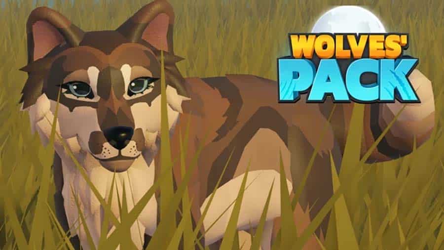 Wolf role-playing game in natural habitats.