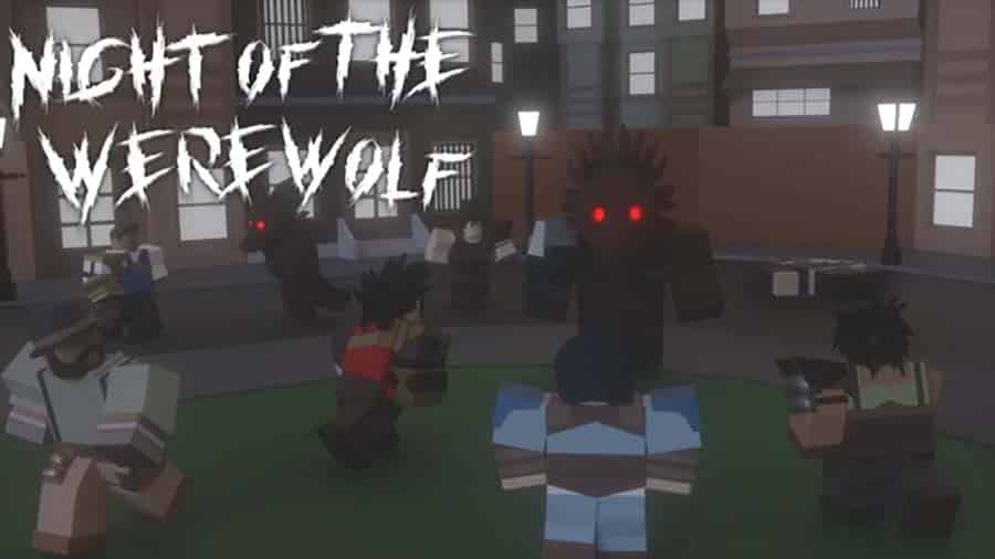 Social strategy game with werewolf deception.