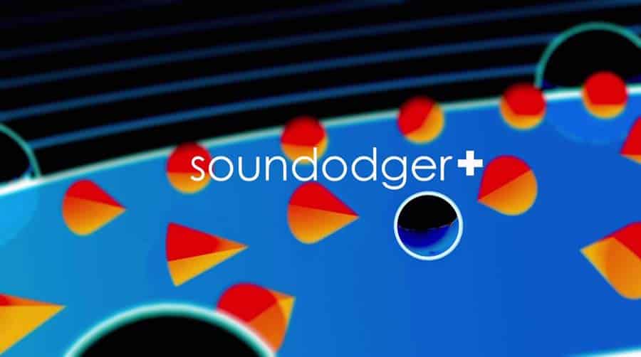 A wallpaper of Soundsodger+, one of the best Endless Runner games for Steam.