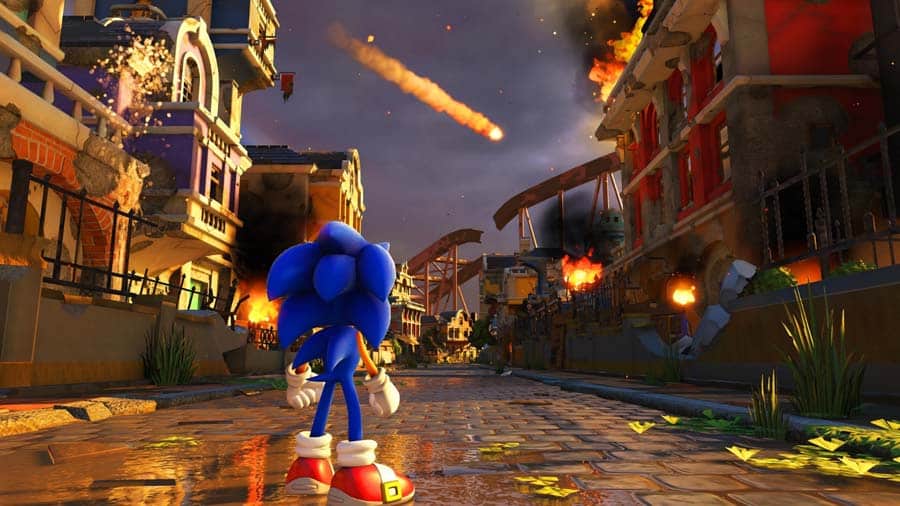 A picture of Sonic Forces, one of the best Endless Runner games for Xbox.