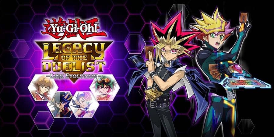 A wallpaper of Yu-Gi-Oh! Legacy of the Duelist: Link Evolution.