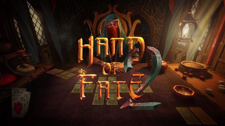 A picture of Hand of Fate 2, one of the best Multiplayer Card games for Xbox.