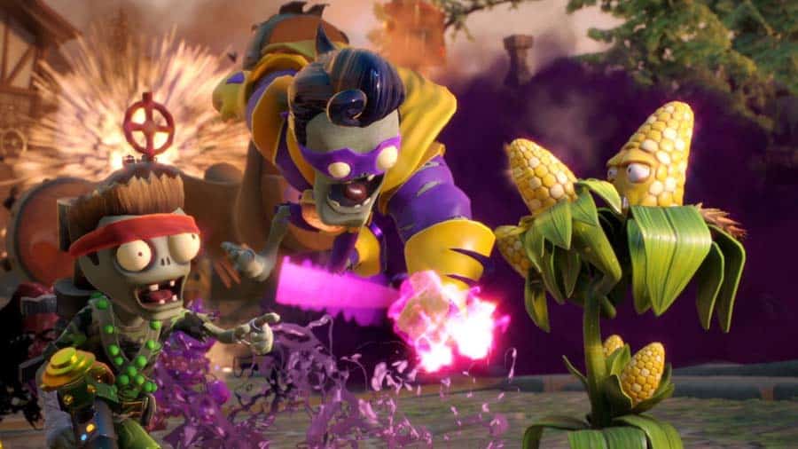 An official picture of Plants vs. Zombies: Battle for Neighborville.