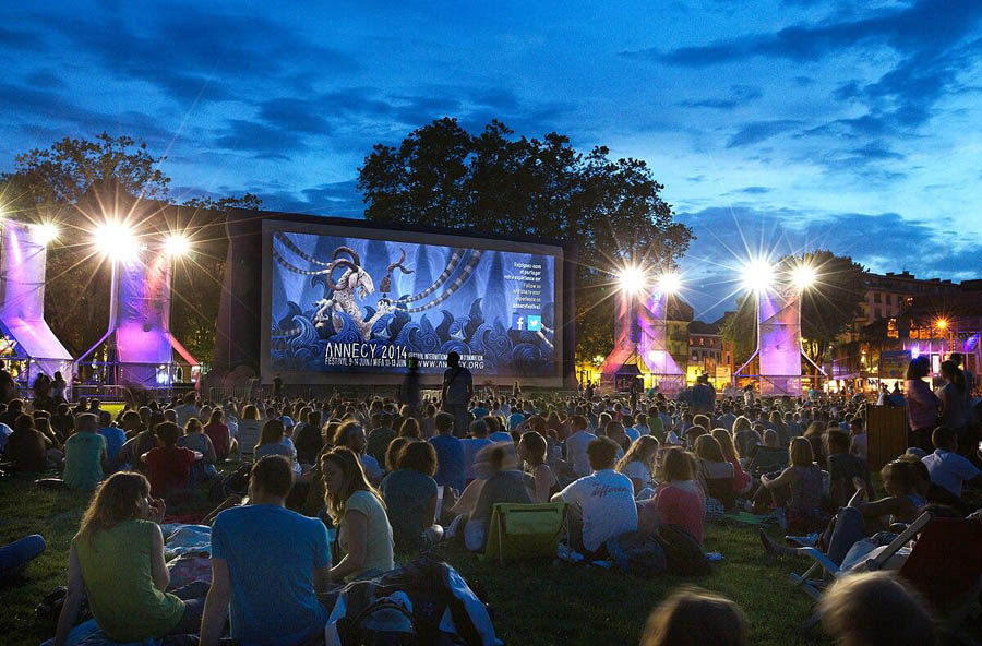 outdoor conference of Annecy Festival 2025