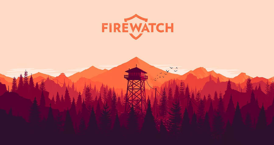 A picture of the game Firewatch.