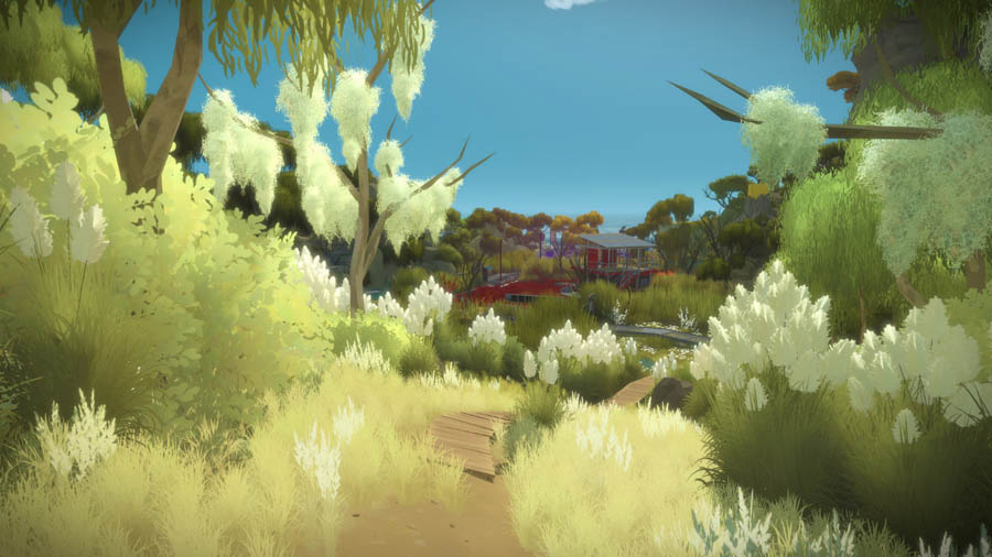 A picture of the game The Witness.