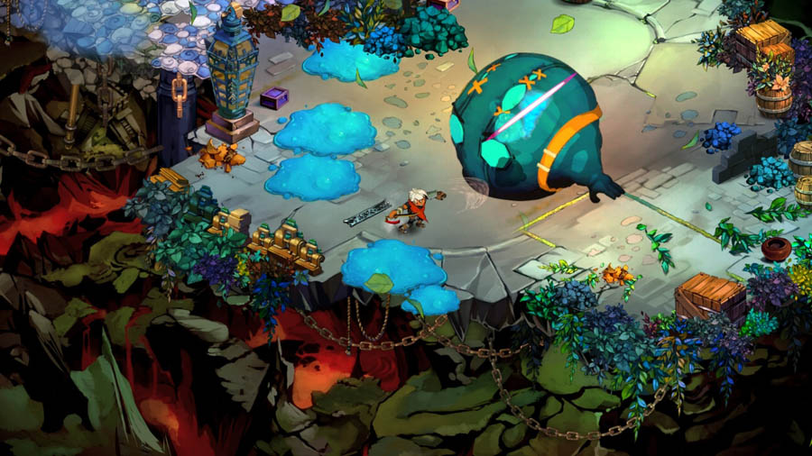 A picture of the game Bastion.