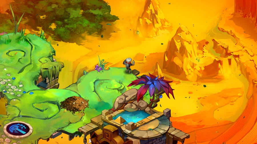 A picture of the game Bastion.