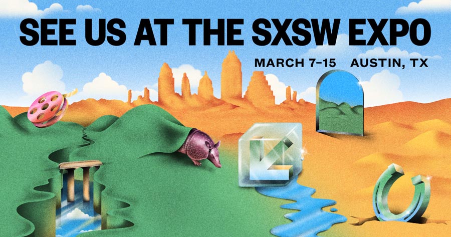 A beautiful poster of SXSW 2025.