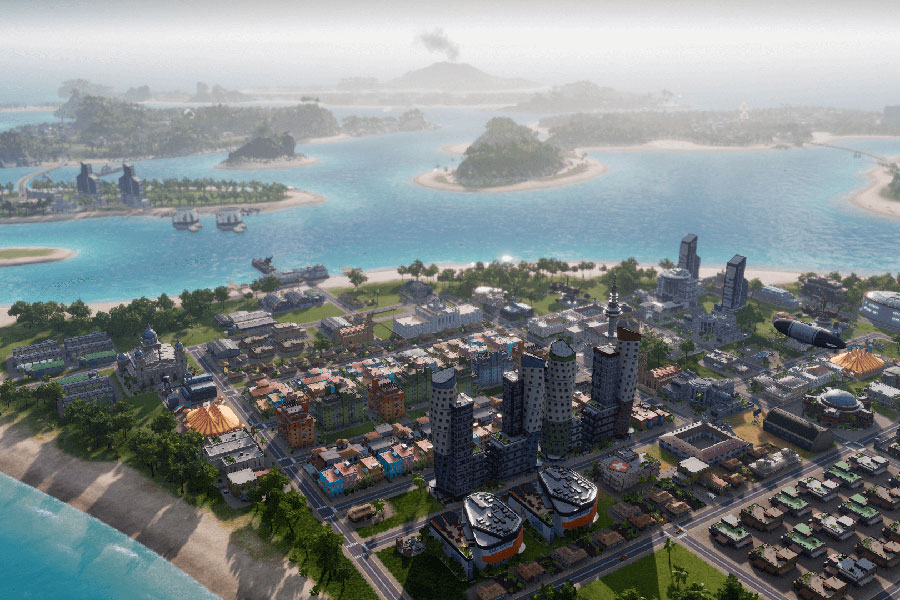 A picture of Tropico, one of the best civilization games for Android.