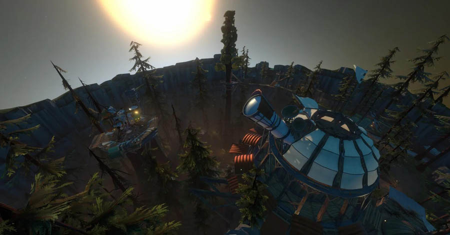 screen play picture of the game Outer Wilds.