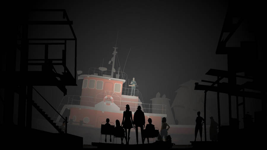 screen play picture of the game Kentucky Route Zero.