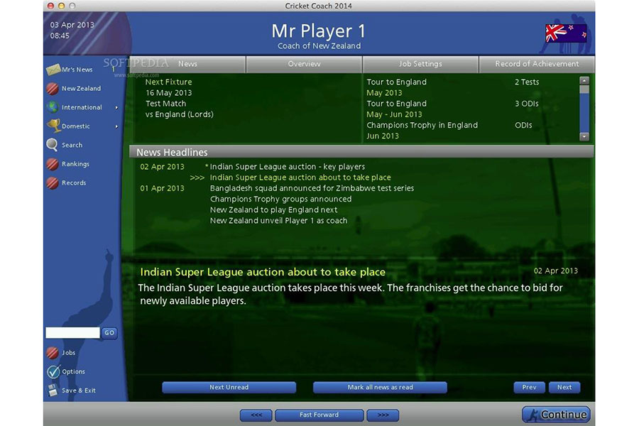 A wallpaper of Cricket Coach 2022, one of the best Multiplayer Cricket games for Mac.