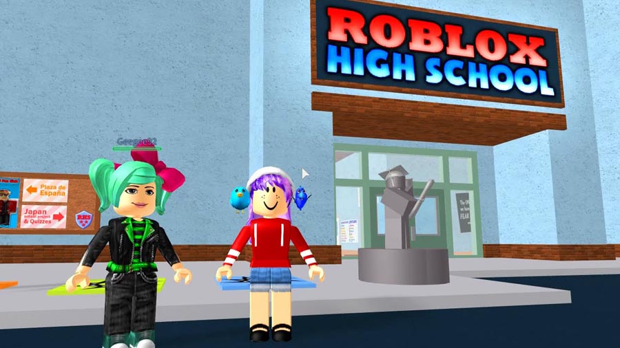 The Official Picture of Roblox High School.