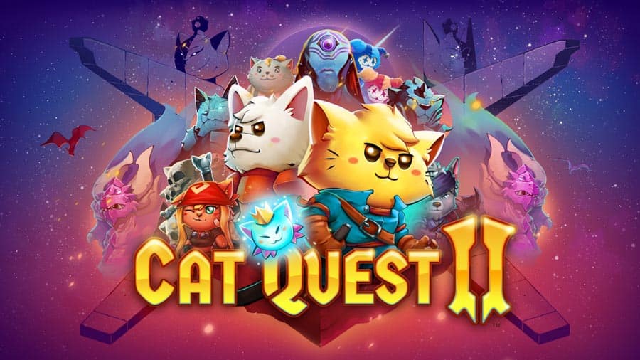 main picture of the game Cat Quest II