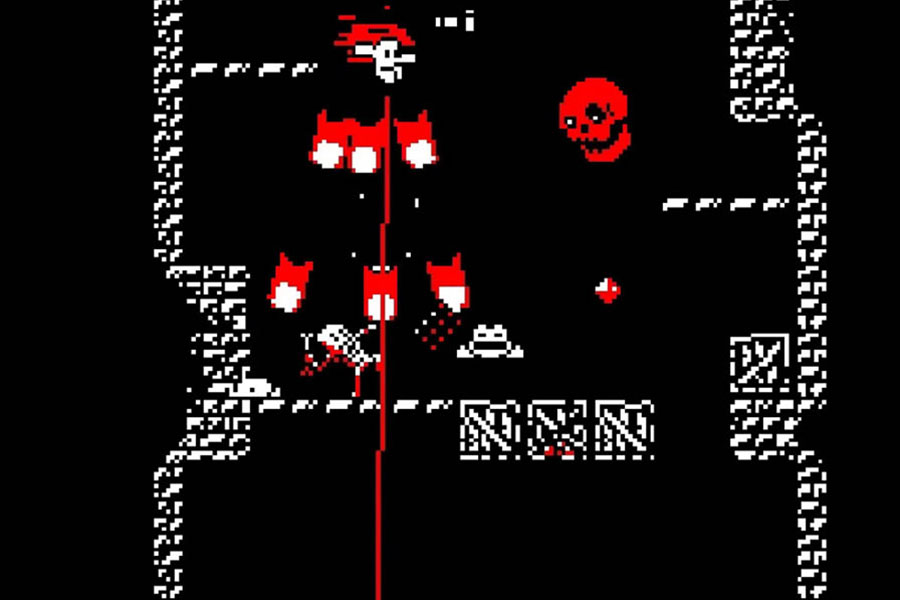 main picture of the game Downwell