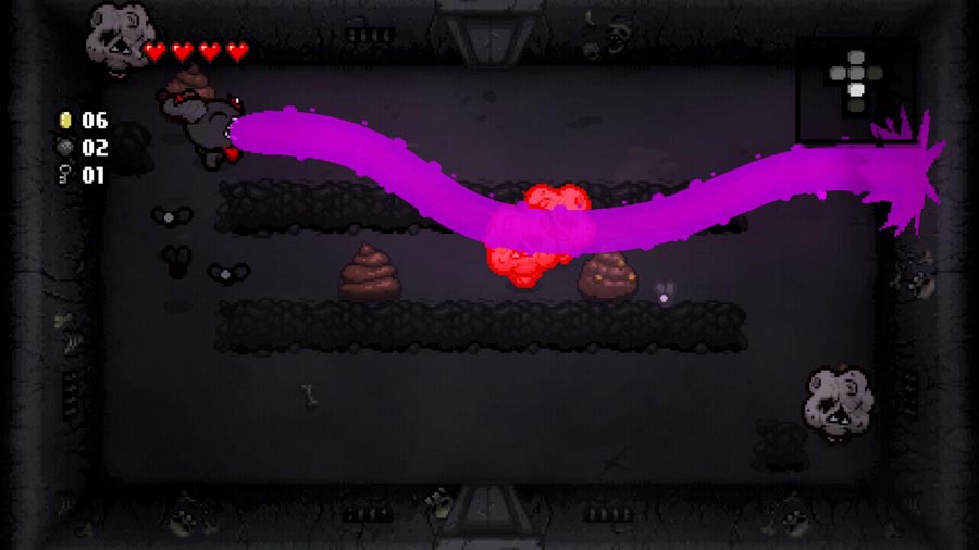 a picture of the game The Binding of Isaac: Rebirth