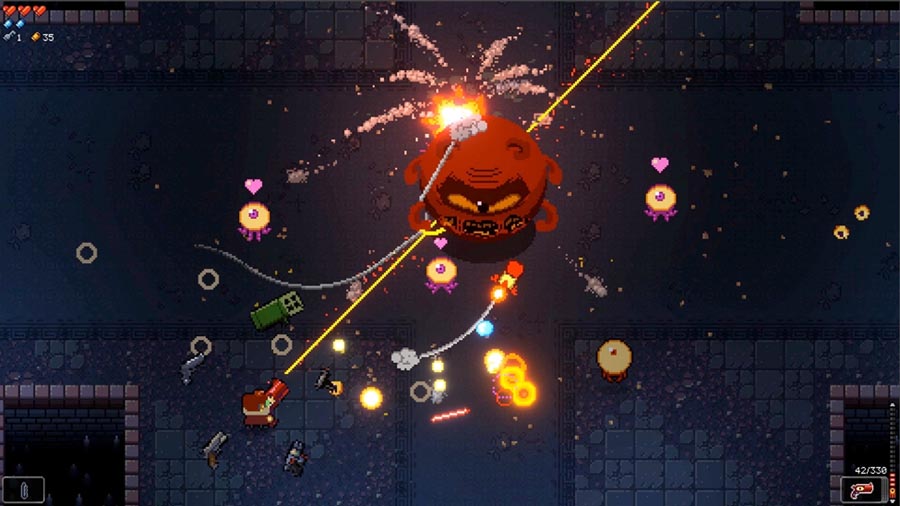 main picture of the game Enter the Gungeon