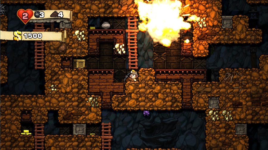 main picture of the game Spelunky