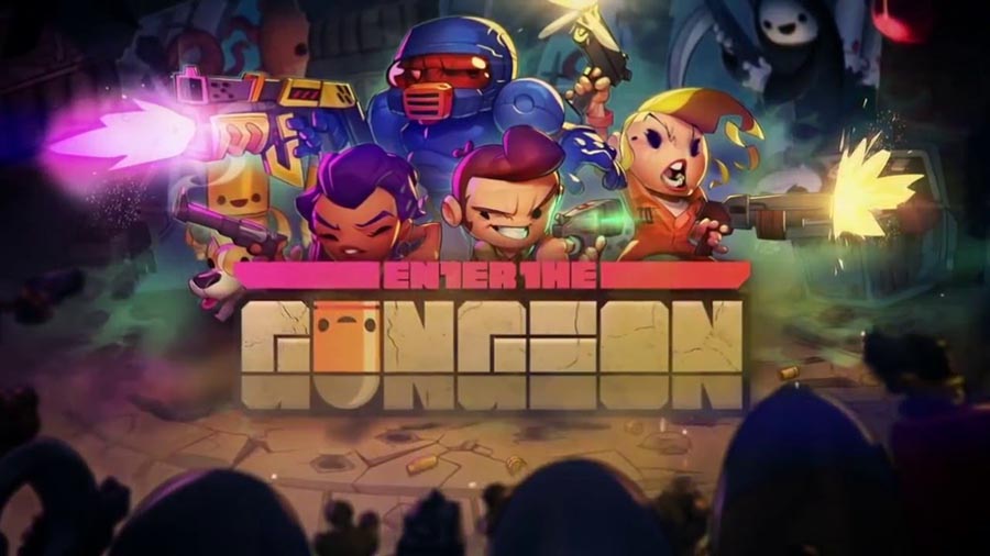 wallpaper of tge Game Enter the Gungeon