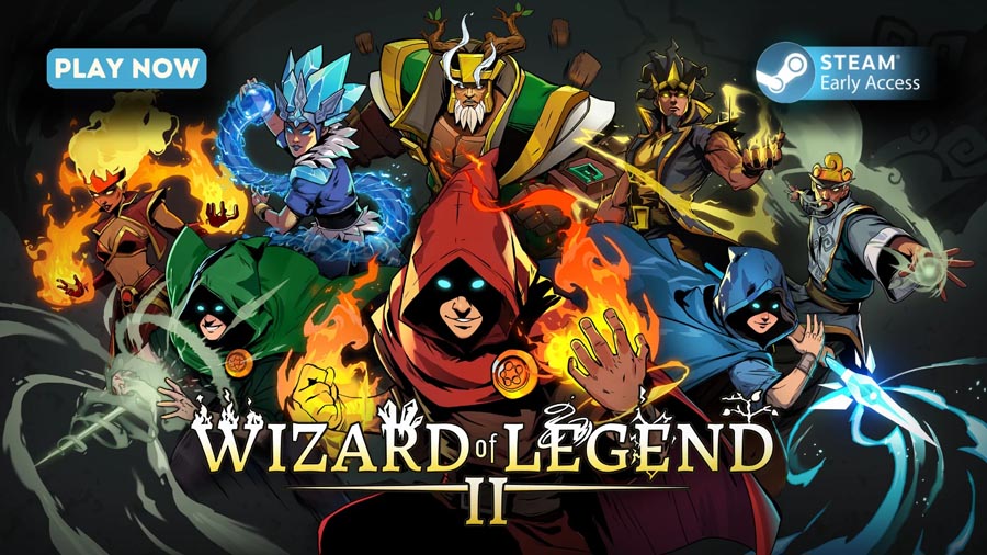 wallpaper of tge Game Wizard of Legend