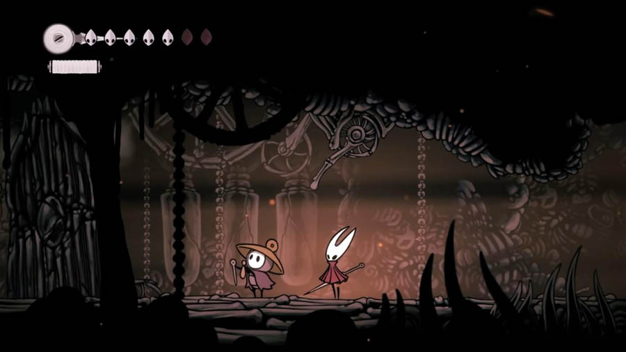 a picture of the game Hollow Knight: Silksong