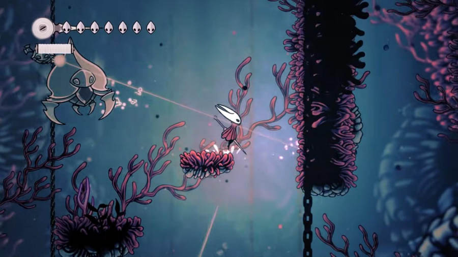 a picture of the game Hollow Knight: Silksong