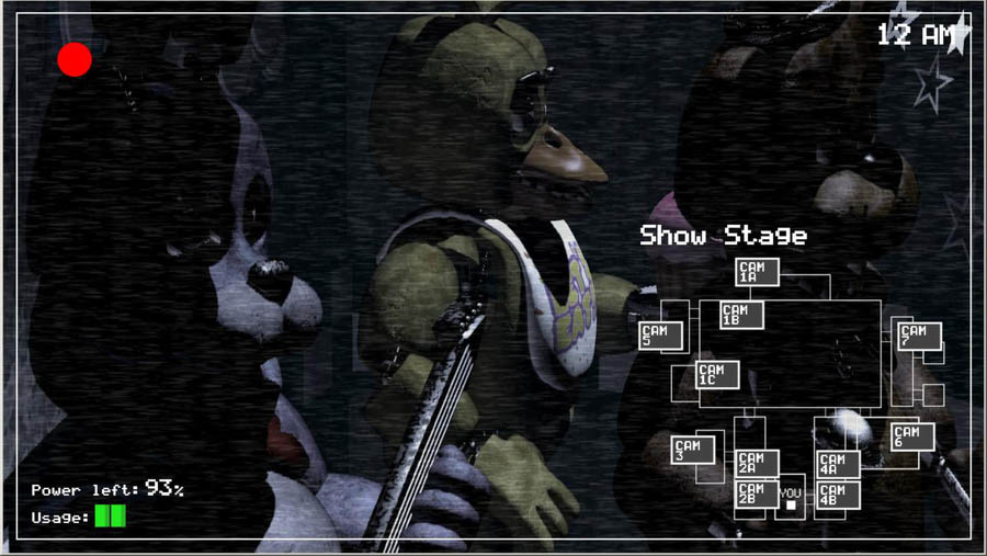 screenshot of the game Five Nights at Freddy’s