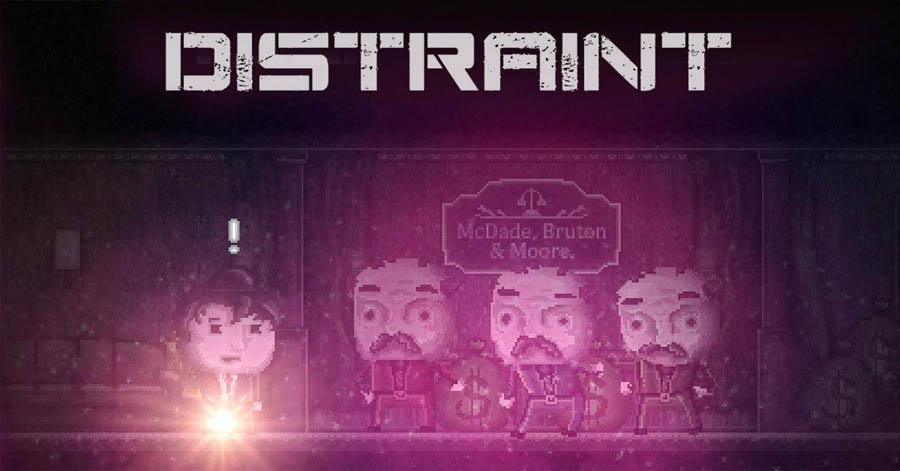 screenshot of the game DISTRAINT: Pocket Pixel Horror