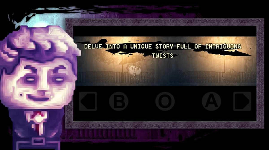 screenshot of the game DISTRAINT: Pocket Pixel Horror