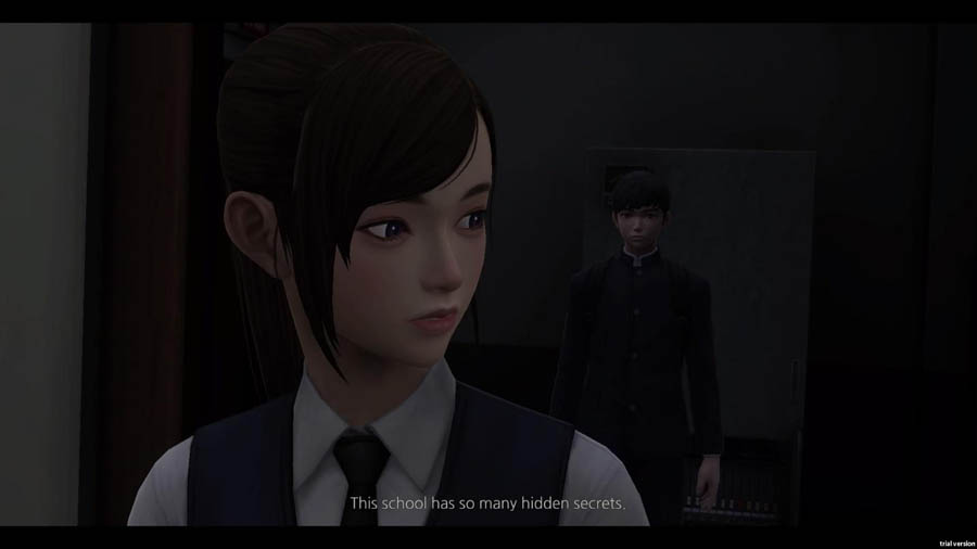 screenshot of the game The School: White Day