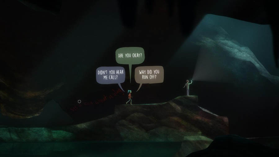 wallpaper of the game Oxenfree