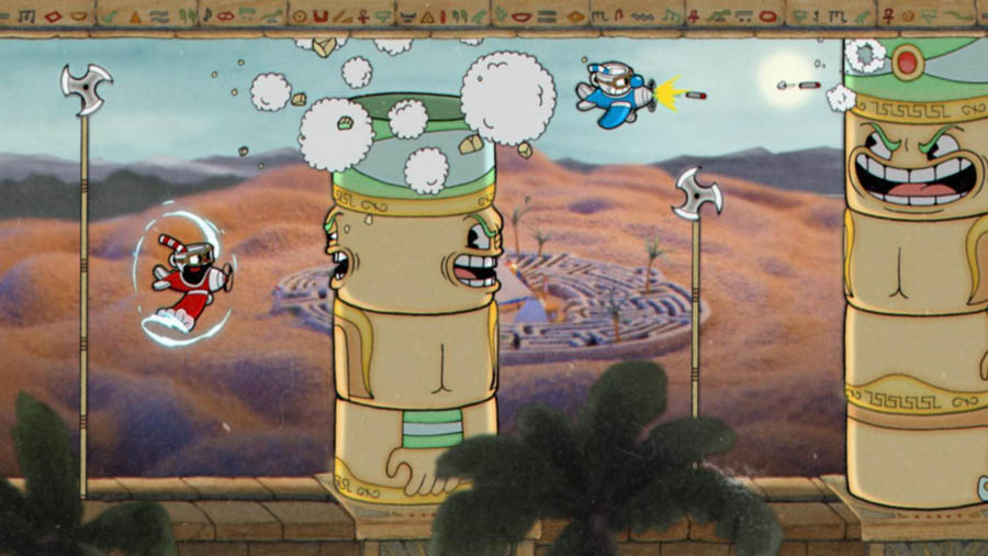 screenshot of the game Cuphead