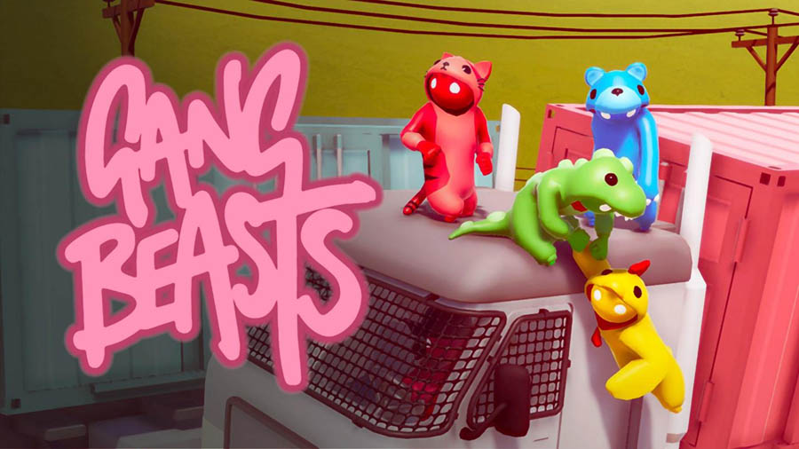 screenshot of the game Gang Beasts