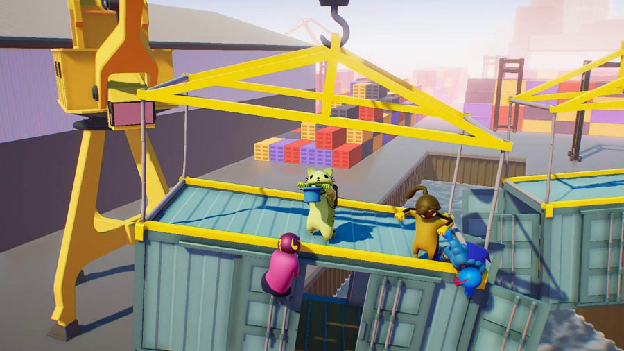 screenshot of the game Gang Beasts