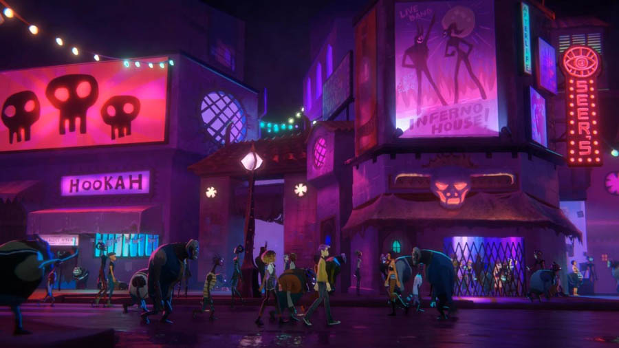 screenshot of the game Afterparty