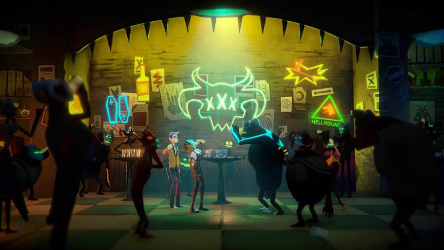 screenshot of the game Afterparty