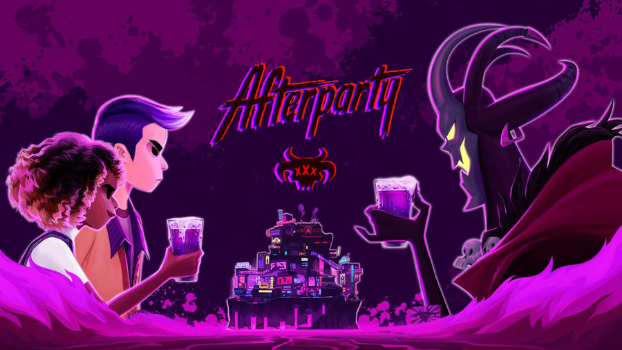 screenshot of the game Afterparty