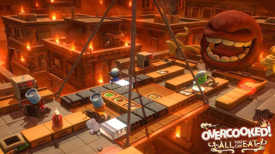 screenshot of the game Overcooked! All You Can Eat