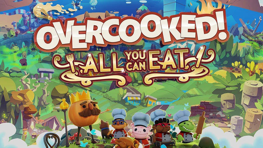 screenshot of the game Overcooked! All You Can Eat