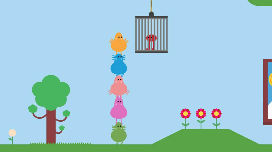 Gameplay picture of Pikuniku