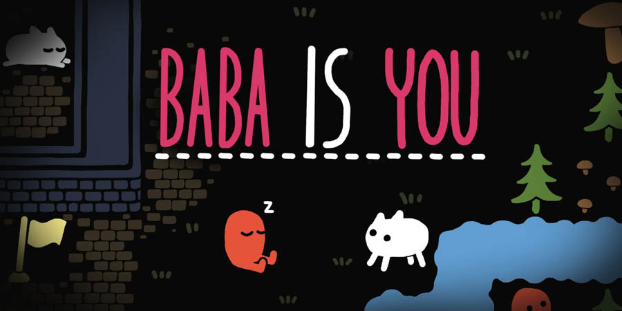 Gameplay picture of Baba Is You