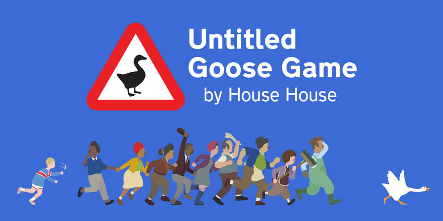 Gameplay picture of Untitled Goose Game