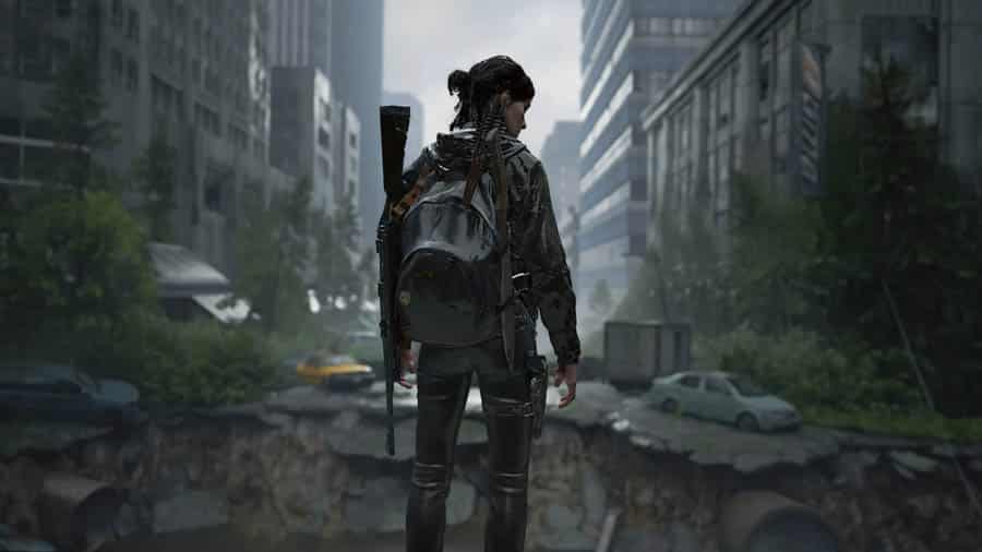 wallpaper of the game The Last of Us Part II 